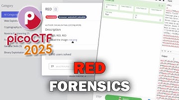 picoCTF 2025 - Forensics - Red