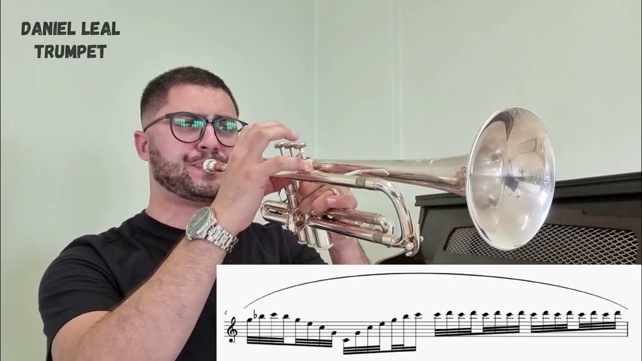 Lip Flexibility Trumpet Exercises Exercício de flexibilidade