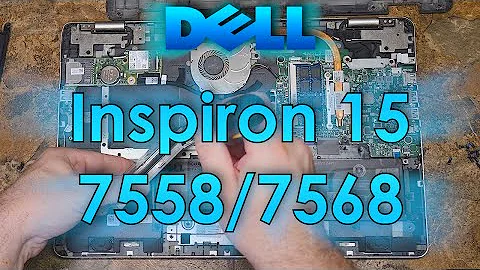 Dell Inspiron 15 7558-7568 Disassembly - Jody Bruchon