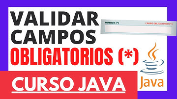 ► 57.✅ CURSO JAVA: Cómo VALIDAR CAMPOS VACÍOS 📝 en Java NetBeans 【Java Tutorial】