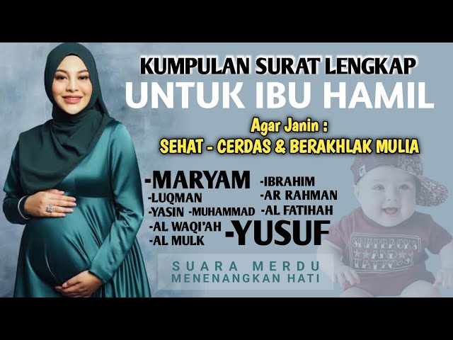 Surat Maryam dan Yusuf agar Janin Sehat dan Cerdas - Kuntriksi Ellail class=