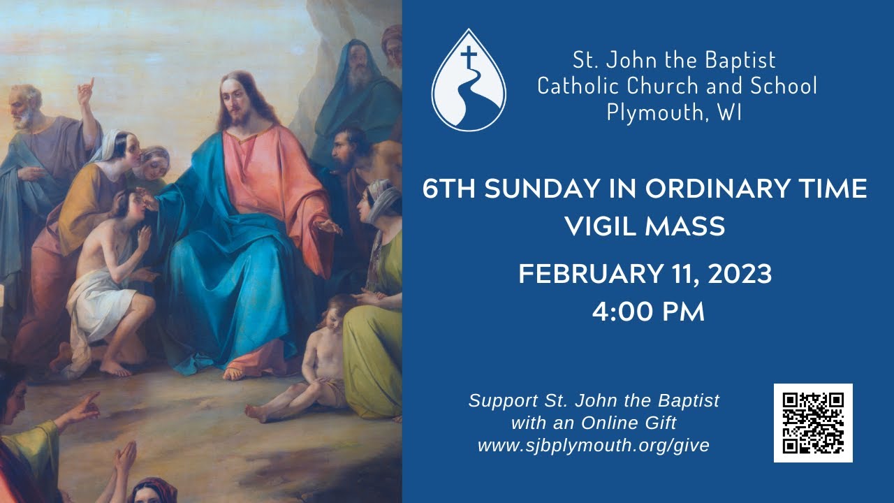 6th Sunday in Ordinary Time YouTube