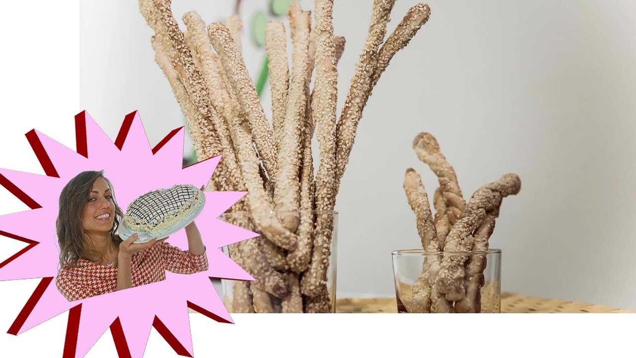 Grissini al Sesamo Fatti in Casa - Le Ricette di Alice