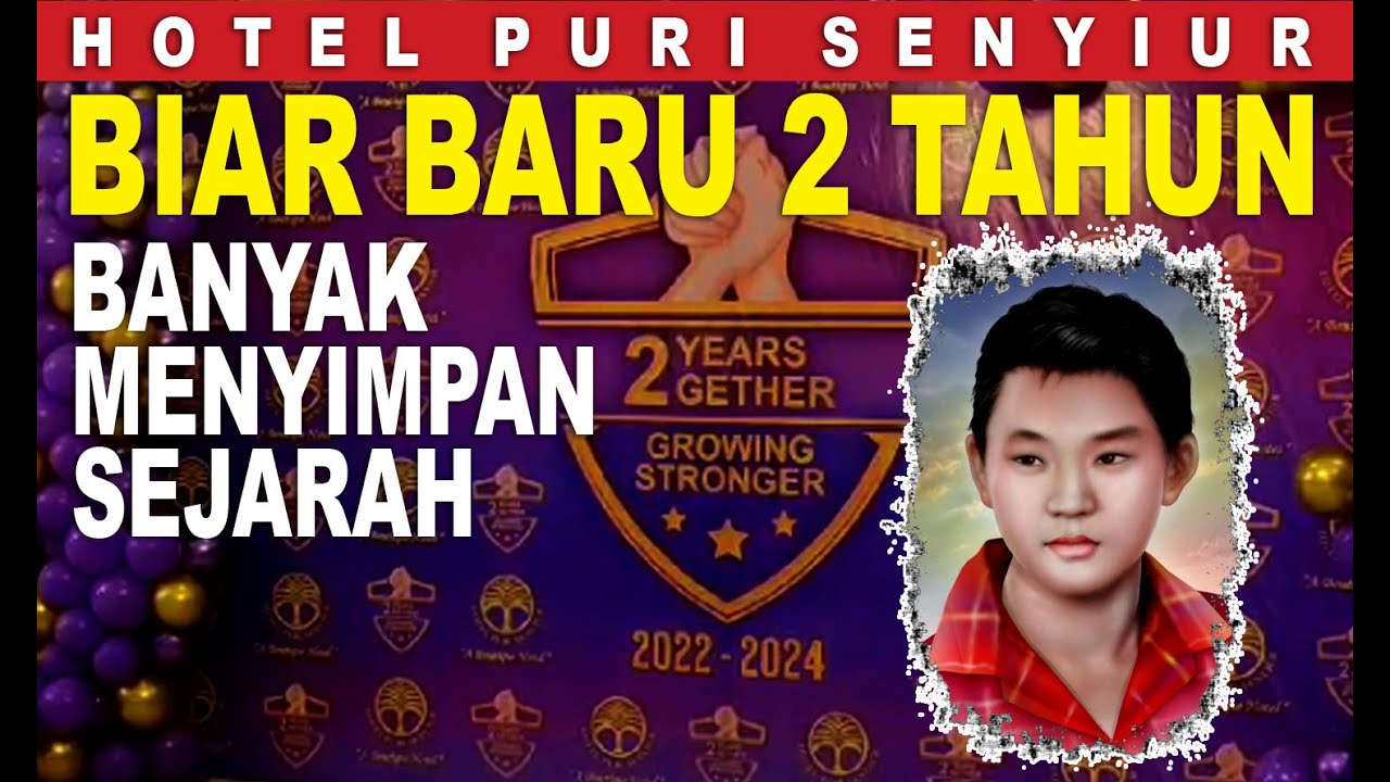 BIARPUN BARU DUA TAHUN NAMUN HOTEL PURI SENYIUR CUKUP BANYAK MENYIMPAN SEJARAH