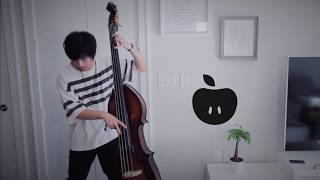 Video thumbnail of "【ベース】椎名林檎-長く短い祭 Upright Bass cover"