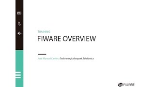 FIWARE SUMMIT'16 - FIWARE overview