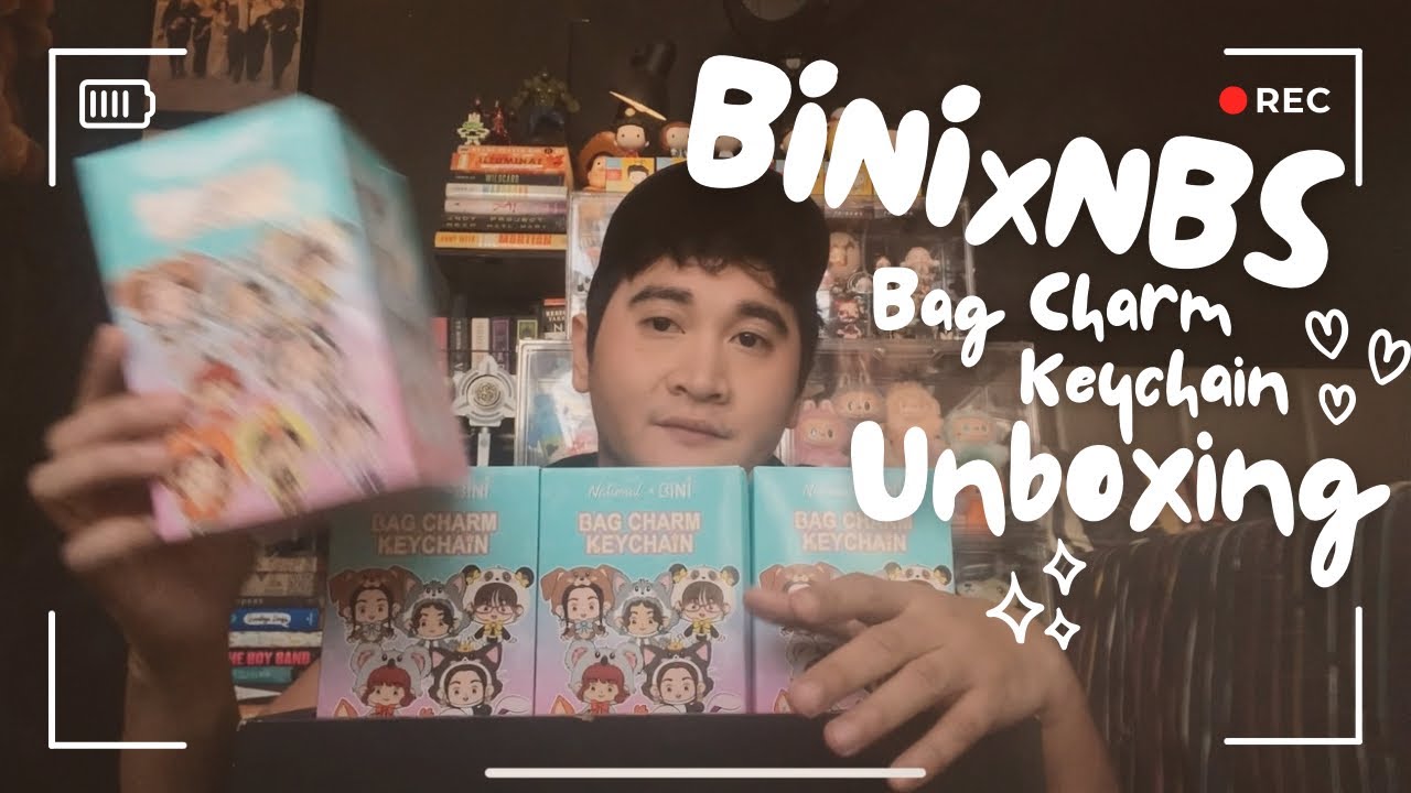 Part 1 | BINI x NBS Bag Charm Keychains Unboxing