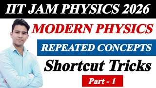 IIT JAM Physics 2026 Preparation | Modern Physics | Schrodinger Equation and Its Solutions