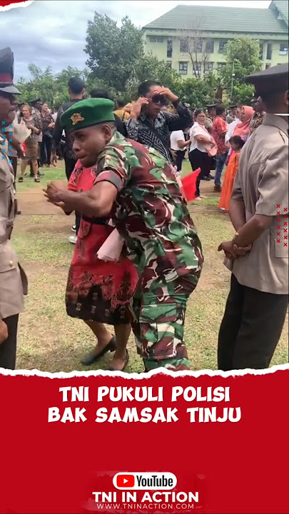 TNI PUKULI POLISI #tni #tniadmengabdidanmembangunbersamarakyat
