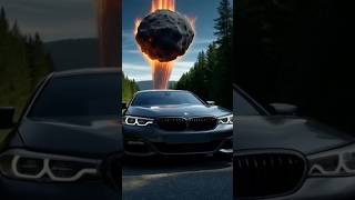 Asteroid Hitting Car