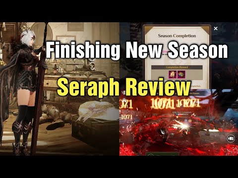 Black Desert Mobile: Winter Season Completion & Seraph Class Review