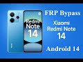 Xiaomi Redmi Note 14 Remove FRP Bypass. With Phoenix Service Tool 2026 Android 14