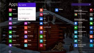 Qs 199 Accessing Desktop Apps From Start Screen In Windows