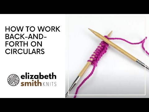 Video: How To Knit A Back With Knitting Needles