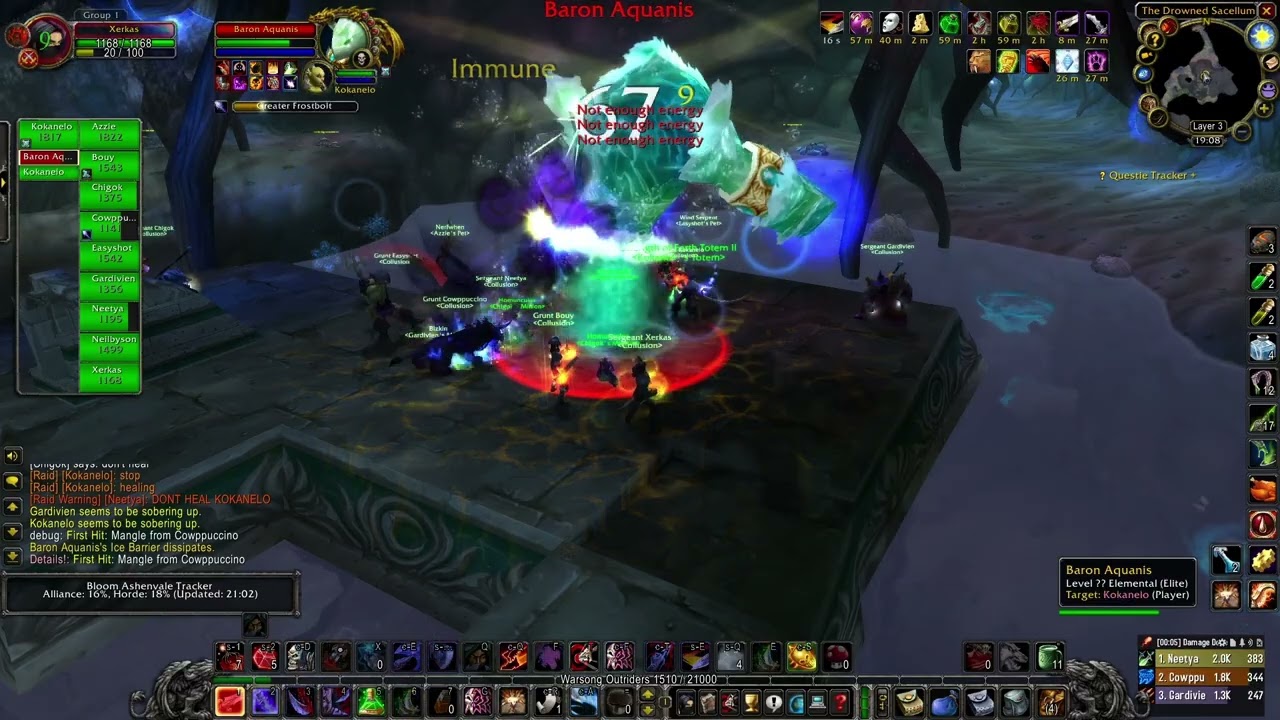 WOW: Season of Discovery - Rogue POV - BFD 1st Boss: Baron Aquanis (TOP %95)