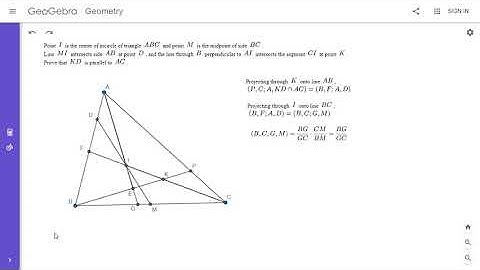 Olympiad Geometry Problem #77: Incenter, Perpendiculars, Parallel