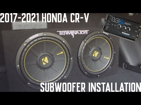 2017-2022 Honda CR-V Subwoofer Install!