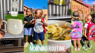 OUR REALISTIC MORNING ROUTINE//SOUTHAFRICAN YOUTUBER
