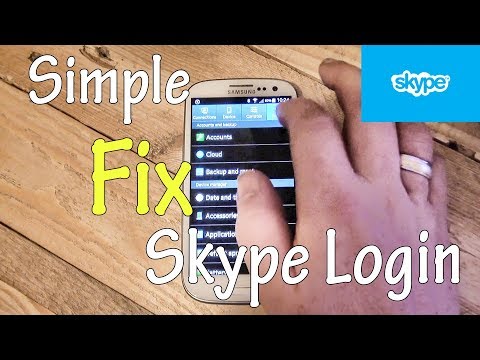 Fix Can&rsquo;t Login to Skype on Samsung or Android after Password Reset Microsoft