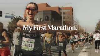 My First Marathon🏅 | running, lifting, race prep, the highs & lows, and a fresh perspective 💖