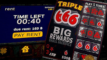 Horror Game Where You Scratch Lotto Cards To Pay Rent & I Put Emojis Over Dead People