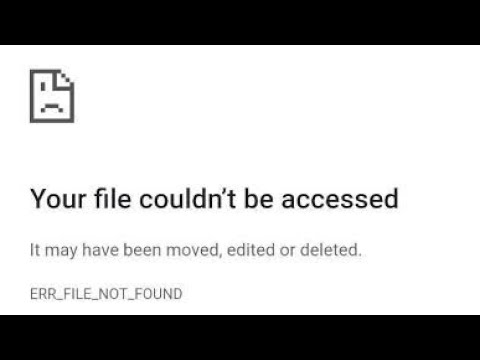 Fix Your File Couldnt be Accessed Problem  your file couldnt be accessed html  ssc gl problem