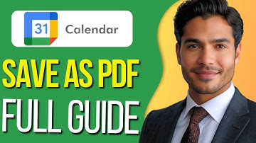How To Save Google Calendar as PDF Step By Step : Updated 2025