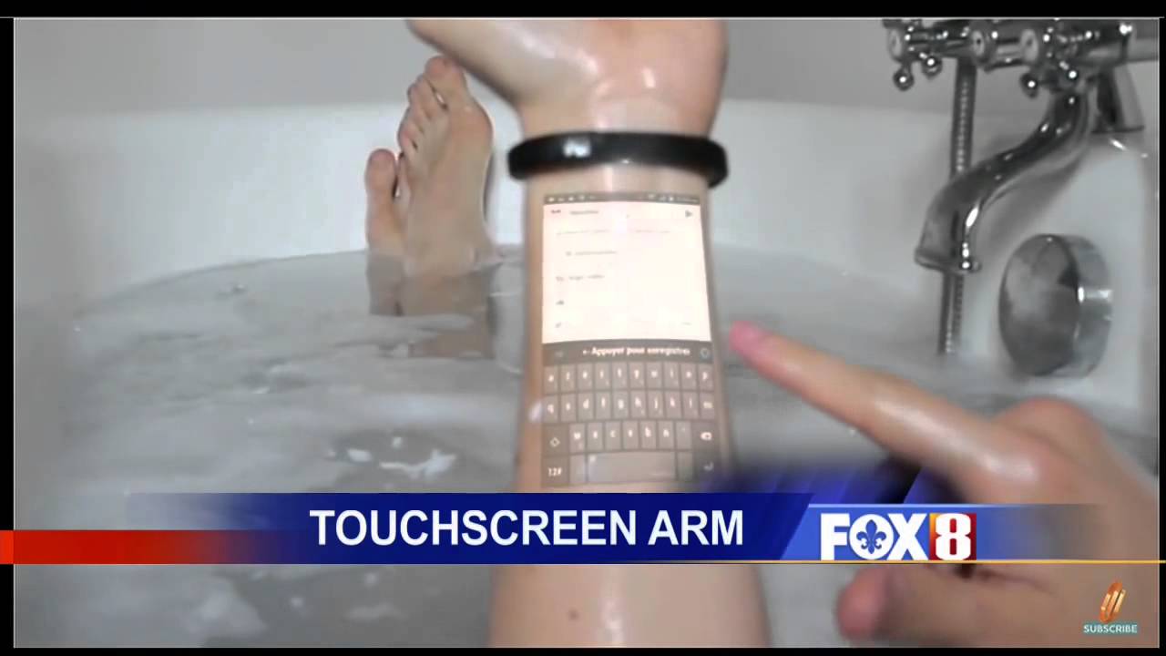 cicret bracelet turns your skin into a touch screen device | Bracelets,  Leather bracelet, Wearable device