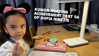 KUMON - Reading Achievement Test 5A of Sofia