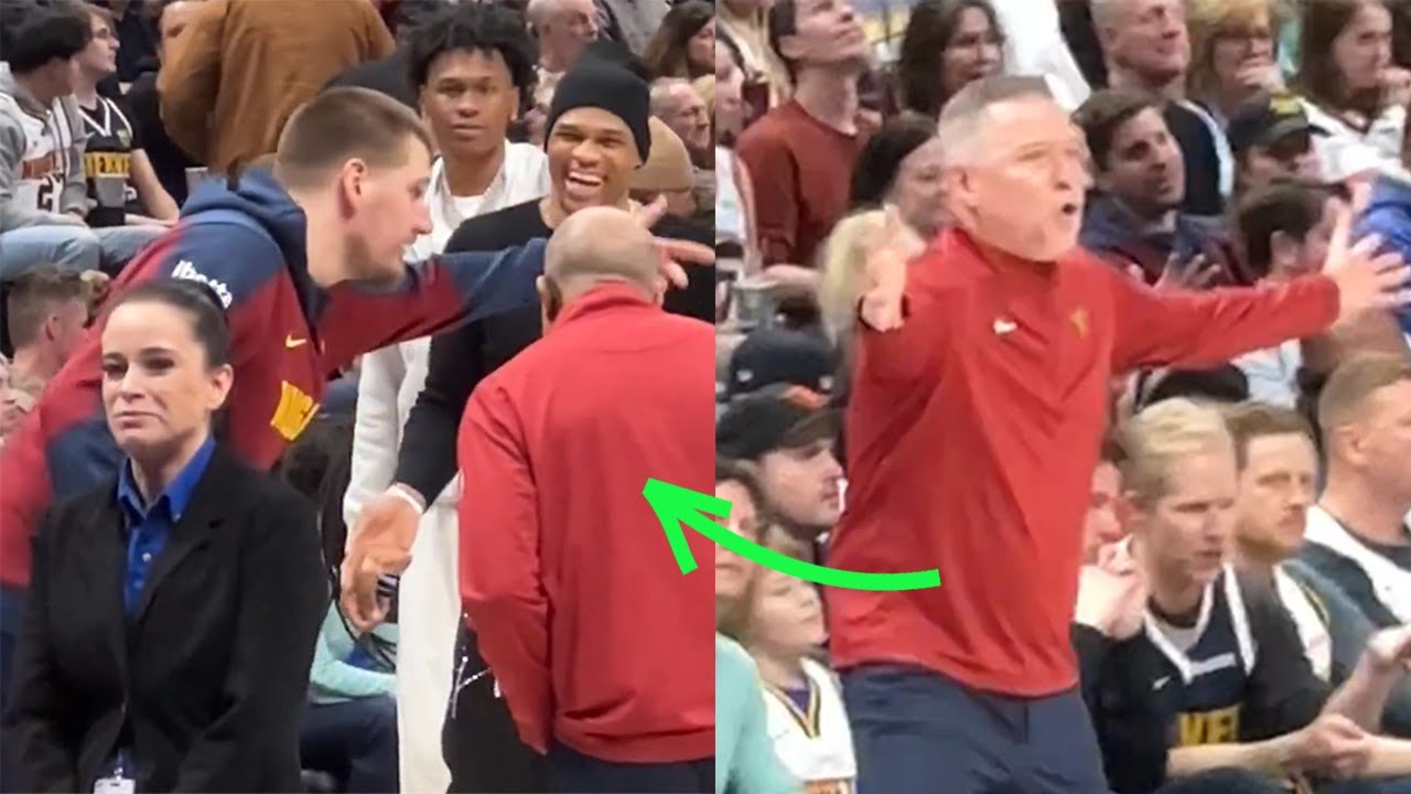 The way Nikola Jokic Imitates Michael Malone got everybody LAUGHING at Magic vs Nuggets game