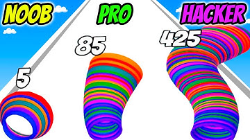 Smash Rubber! - NOOB vs PRO vs HACKER