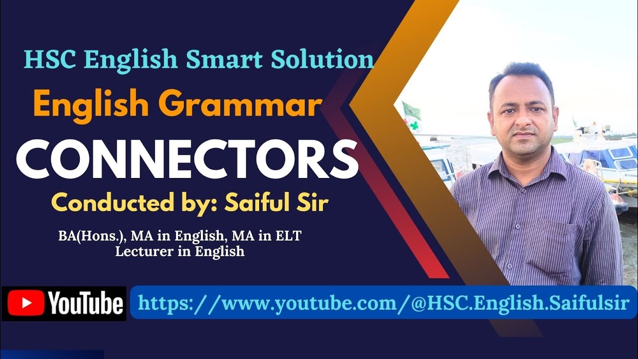 Connectors Linking Words HSC English Grammar 2nd Paper Board Question Practise Connectors