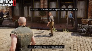 John Antagonizes Rude/Unfriendly Strangers | RDR2