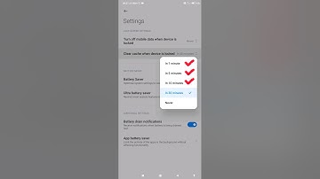 Automatic Apps clear and data off your mobile when device is off #mobile #settings #redmi