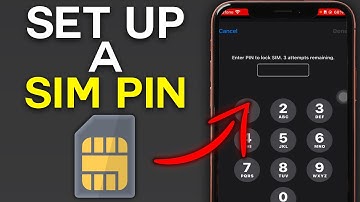 How to Set Up a SIM PIN on iPhone in 2025
