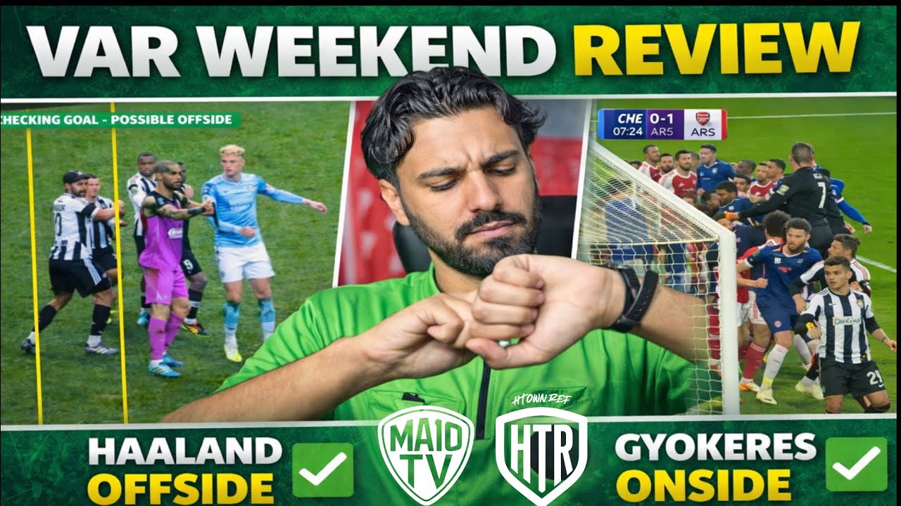 VAR Weekend Review - Haaland Offside ✅ Gyokeres Onside ✅ EXPLAINED