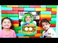 ACEMİ HAMBURGERCİ, ELİF ÖYKÜ VE MASALI ÇOK GÜLDÜRDÜ - Beginner Hamburger fun kid videos