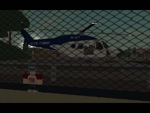 Firestone State Patrol Air Support Unit Take Off At Heliport Youtube - roblox firestone state patrol