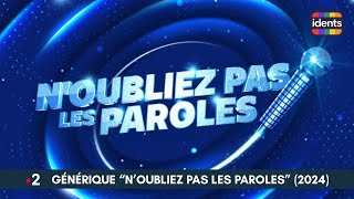 France2 Générique Noubliez Pas Les Paroles 2024