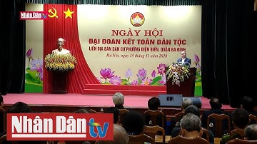 Thủ tướng Nguyễn Xuân Phúc dự Ngày hội Đại đoàn kết toàn dân tộc phường Điện Biên