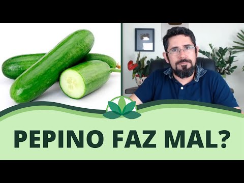 PEPINO faz mal?