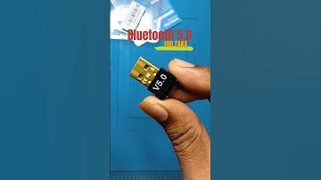 Bluetooth 5.0 Wireless USB DONGLE How to Use receiver Adapter for Desktop files share