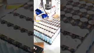 33140 Nickel-Plated Copper Pole Laser Welding | Battery Assembly Demo