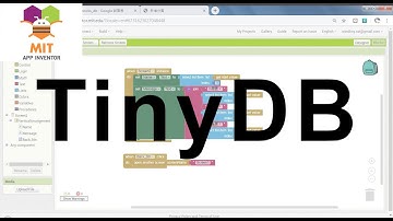 App Inventor 2 - the most easy way to use TinyDB - Moz