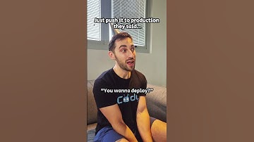 Junior Dev Wants to Push to Prod… Again 😭💻