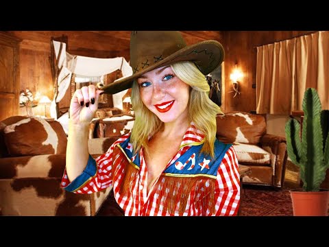 ASMR THE COWGIRL MASSAGE 🤠 Relaxing You After Your Rodeo
