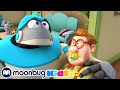 Baby Bob - Kids Video Subtitles | @ARPOTheRobot | Cartoons for Kids | Moonbug Literacy