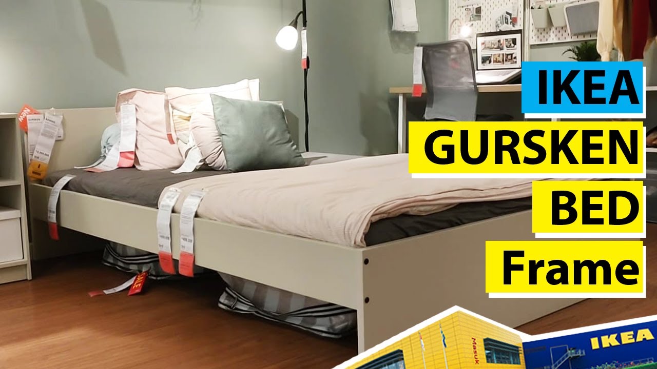 Ikea Gursken Bed frame YouTube