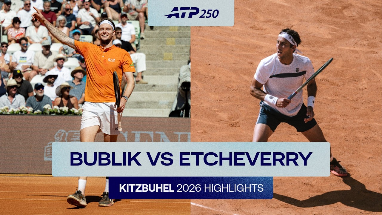 Alexander Bublik vs Tomas Martin Etcheverry Highlights | Kitzbuhel 2026 Semi-Finals