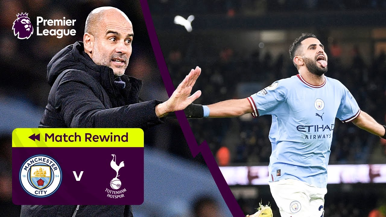 Highlights! Man City 4-2 Tottenham Hotspur  Goals from Alvarez, Haaland  and a Mahrez double 